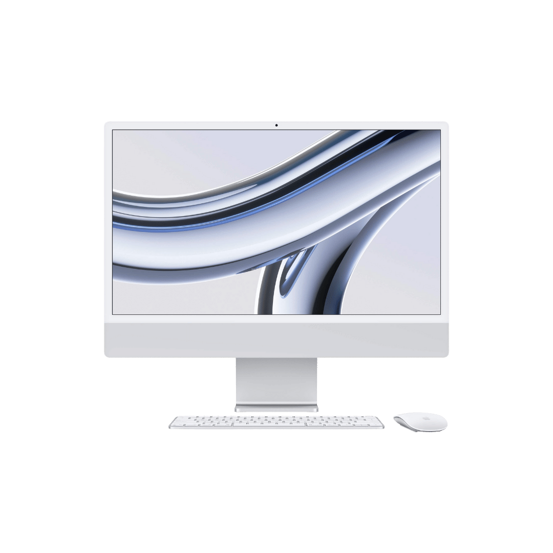 Apple iMac 24 Inch M4 (10 Core CPU + 10 Core GPU) - Silver