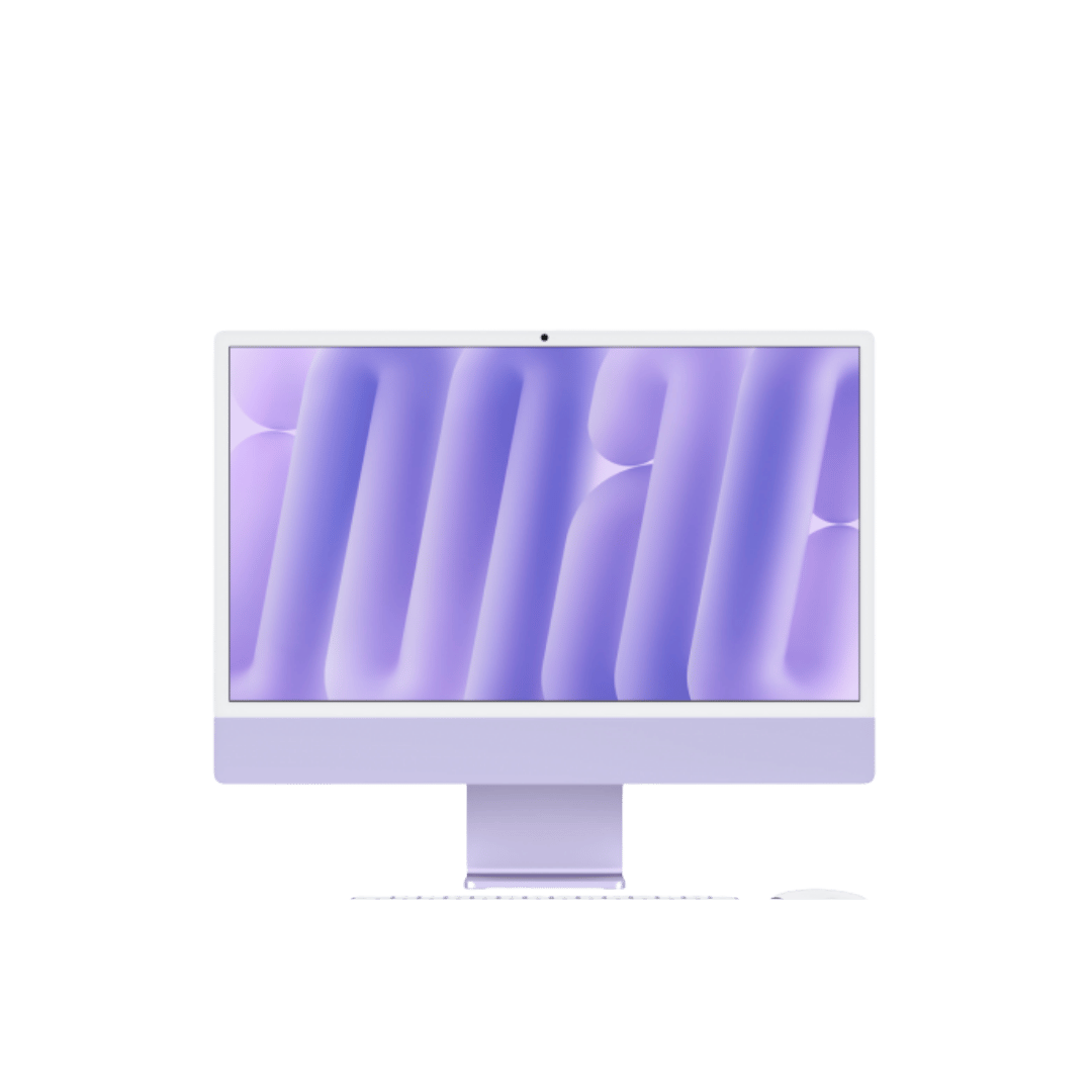 Apple iMac 24 Inch M4 (10 Core CPU + 10 Core GPU) -Purple