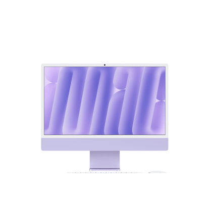 Apple iMac 24 Inch M4 (10 Core CPU + 10 Core GPU) -Purple