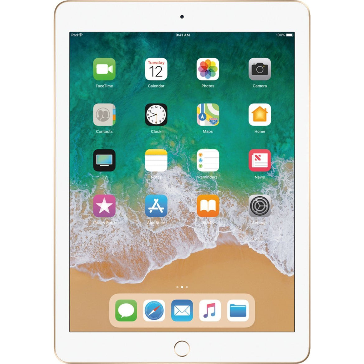 Apple 9.7-inch iPad (5th Generation) - 32GB WiFi + Cellular - Gold