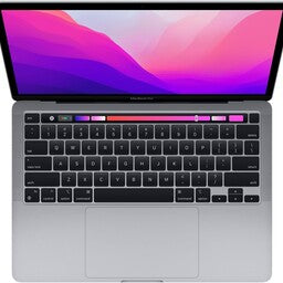 MacBook Pro 13.3-inch Laptop Apple M2 - 8GB RAM 256GB SSD - Space Gray (2022)