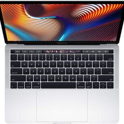 MacBook Pro 13.3-inch Laptop 2.8GHz Core i7 16GB RAM 512GB SSD - Silver (2019)