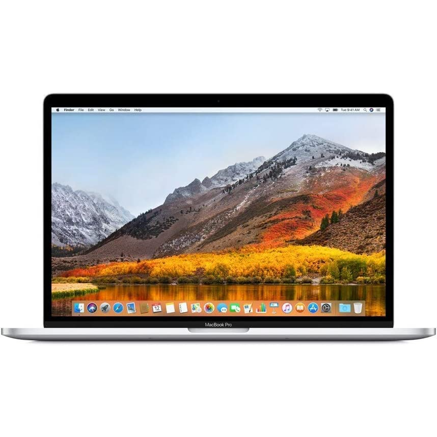 MacBook Pro 15.4-inch Laptop with Touch Bar 2.6GHz Core i7 16GB RAM 512GB SSD - Silver (2018)