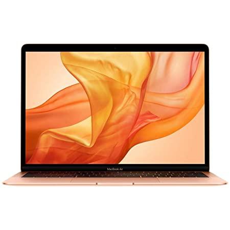 Apple MacBook Air 13.3-Inch Laptop 1.6GHz i5 Dual-Core 8GB RAM 256GB SSD (Gold)