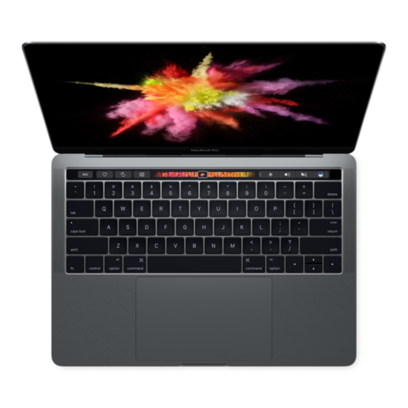 Apple MacBook Pro Touch Bar Laptop 13-inch 3.3GHz Dual-Core i7 - 16GB RAM - 256GB SSD (Early 2016) SPACE GRAY-The Refurbished Apple Store