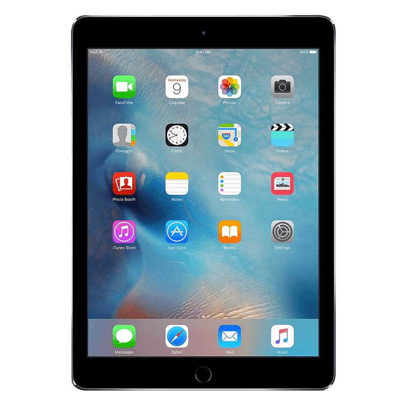 Apple iPad Air 2 - 128GB - Cellular - Space Gray-The Refurbished Apple Store