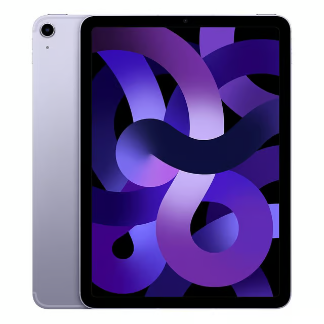 Apple 10.9-inch iPad Air (5th Generation) 256GB - WiFi + Cellular (Unlocked) - Purple
